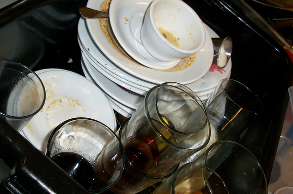 dirty dishes